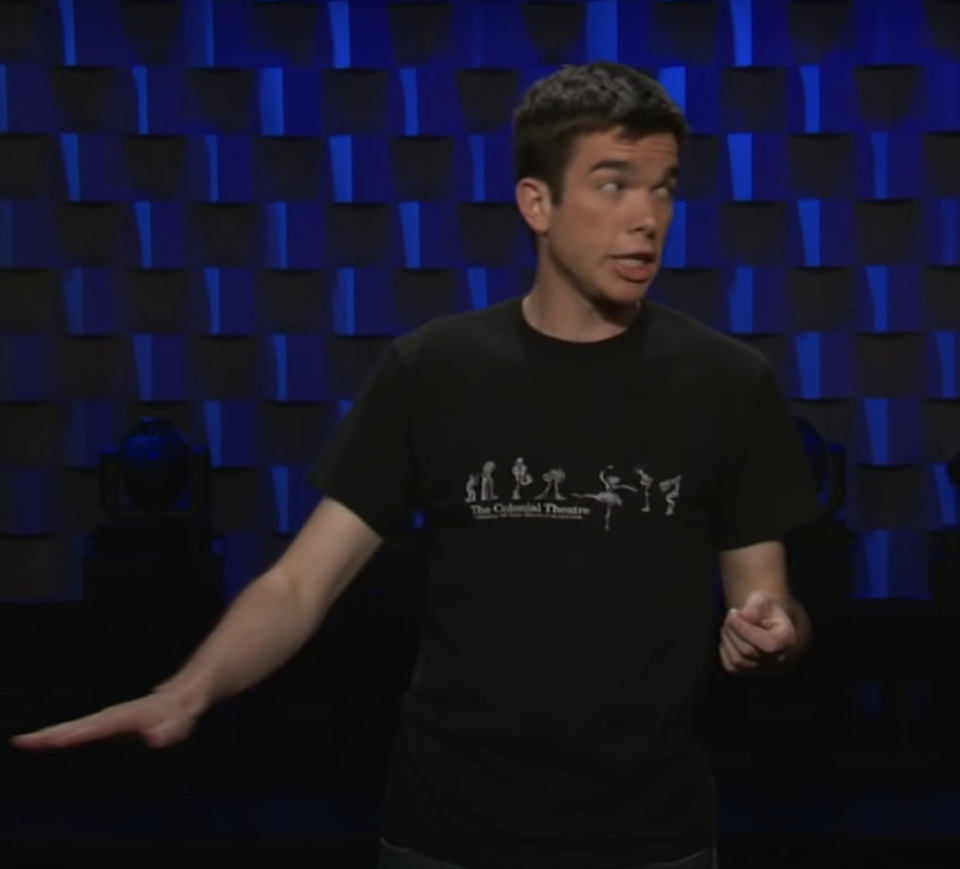 Closeup of John Mulaney