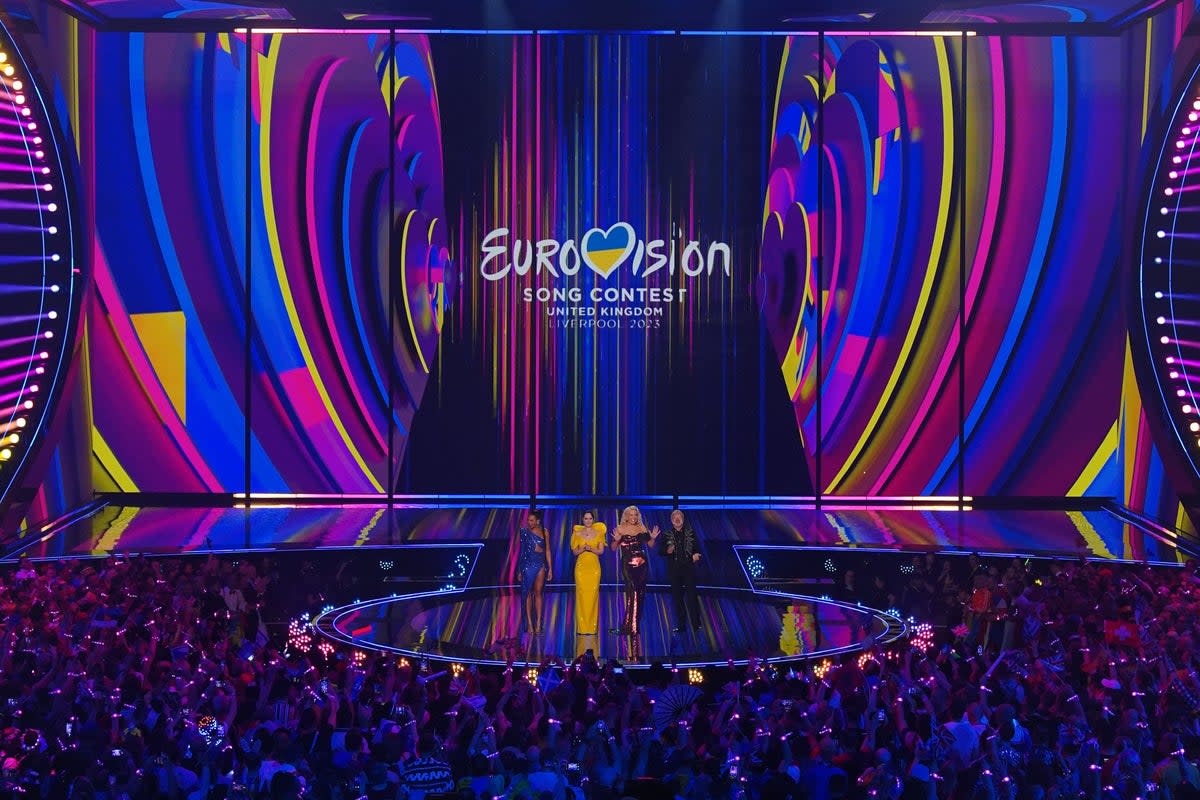 The Eurovision Song Contest final in 2023 (PA Archive)