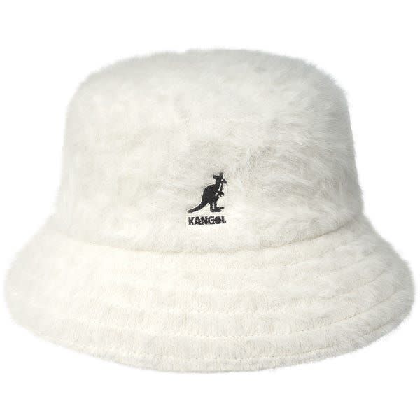 <p><strong>Kangol </strong></p><p>kangol.com</p><p><strong>$68.00</strong></p><p><a href="https://www.kangol.com/furgora-bucket?___store=kangol&nosto=nosto-page-category1" rel="nofollow noopener" target="_blank" data-ylk="slk:Shop Now;elm:context_link;itc:0;sec:content-canvas" class="link ">Shop Now</a></p><p>Nobody does a bucket hat like Kangol.</p>