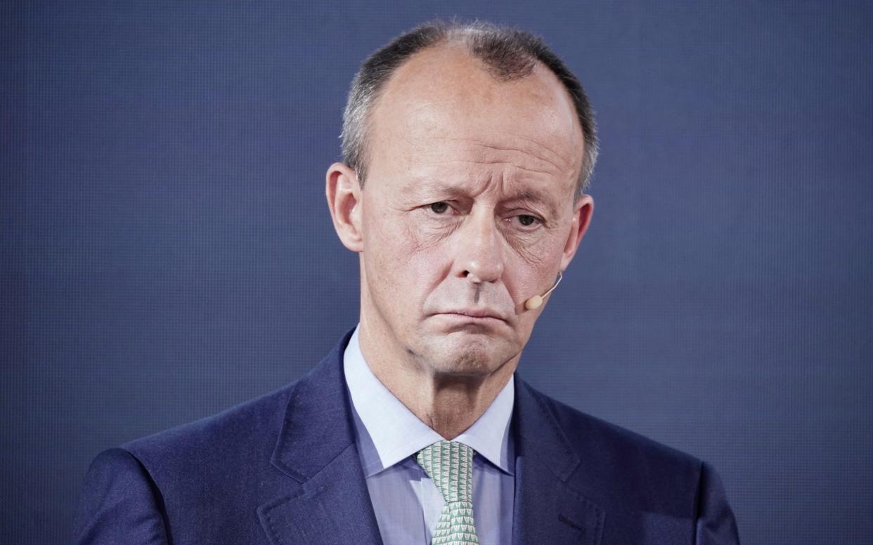 Friedrich Merz, a millionaire businessman, said there was a 'Stop Merz' campaign within the CDU - Reuters