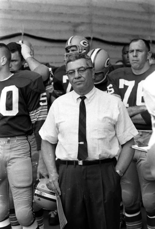 Not originally published in LIFE. Packers head coach Vince Lombardi, Super Bowl I, 1967. (Bill Ray—Time & Life Pictures/Getty Images) <br> <br> <a href="http://life.time.com/culture/super-bowl-rare-photos-from-the-first-championship-game-in-1967/#1" rel="nofollow noopener" target="_blank" data-ylk="slk:Click here to see the full collection at LIFE.com;elm:context_link;itc:0;sec:content-canvas" class="link ">Click here to see the full collection at LIFE.com</a>