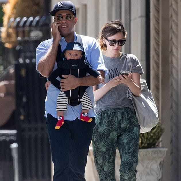 Rose, Bobby and Rocco. Source: Getty