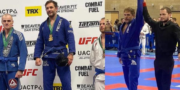 Tom Hardy gana medalla de oro en torneo de Jiu-Jitsu 