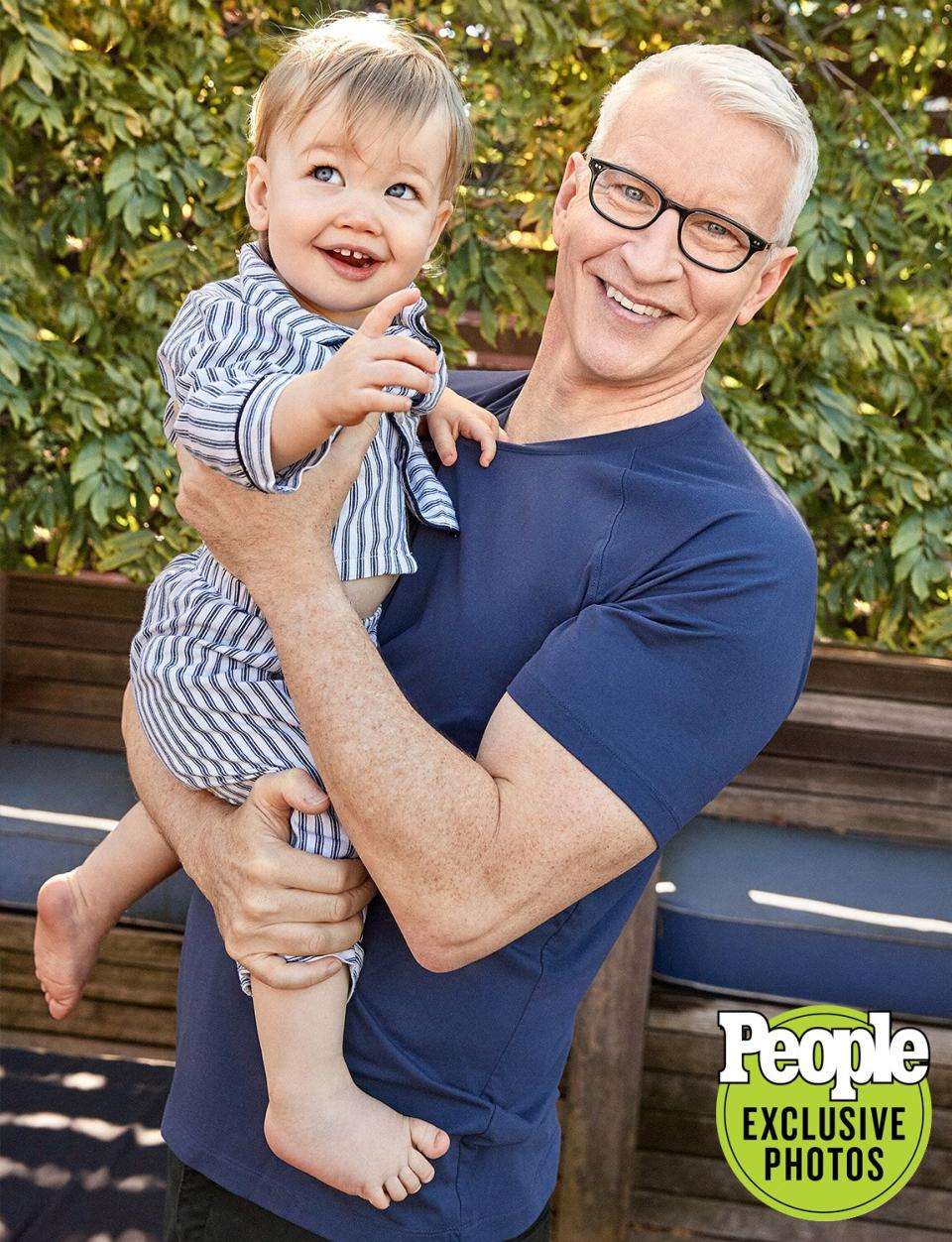 Anderson Cooper Reveals the Adorable Way Son Wyatt, 18 Months, Answers