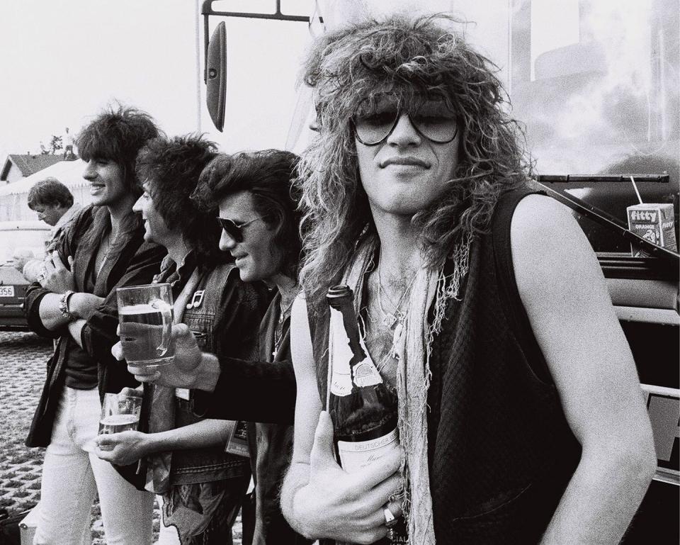 20 Rarely Seen Backstage Photos of Guns N' Roses, Mötley Crüe, and Other Hair Metal Bands