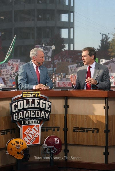 ESPN's College Gameday comes to Tuscaloosa for Crimson Tide football game