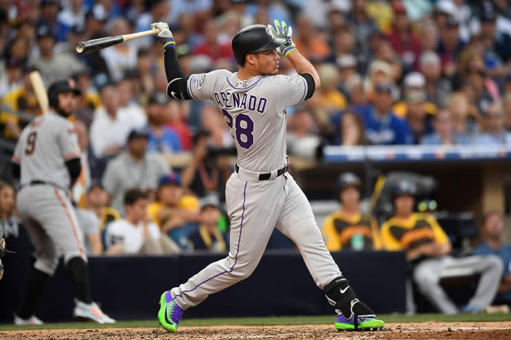 When it comes to home cooking, it's hard to beat Nolan Arenado at Coors Field.