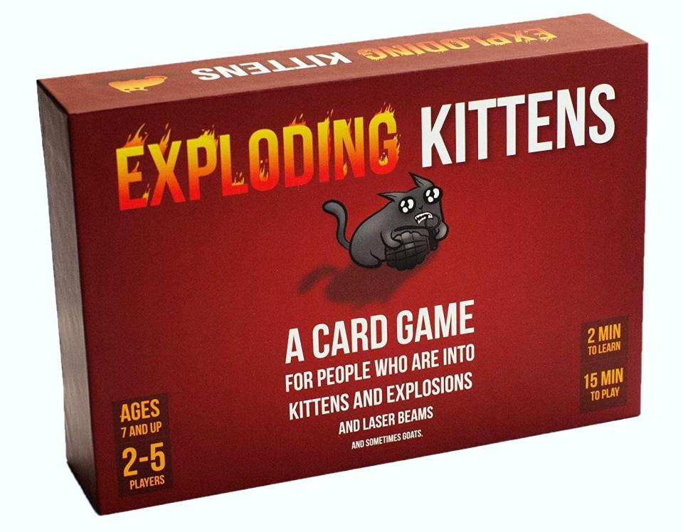 exploding kittens card game