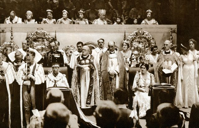 Historia/Shutterstock Coronation of King George Vi on May 12, 1937