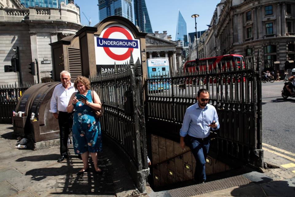 The London Underground shutdown will last from Sunday evening until Thursday night (Jack Taylor/Getty Images)