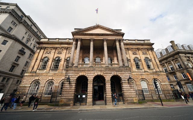 The outside of Liverpool Town Hall 