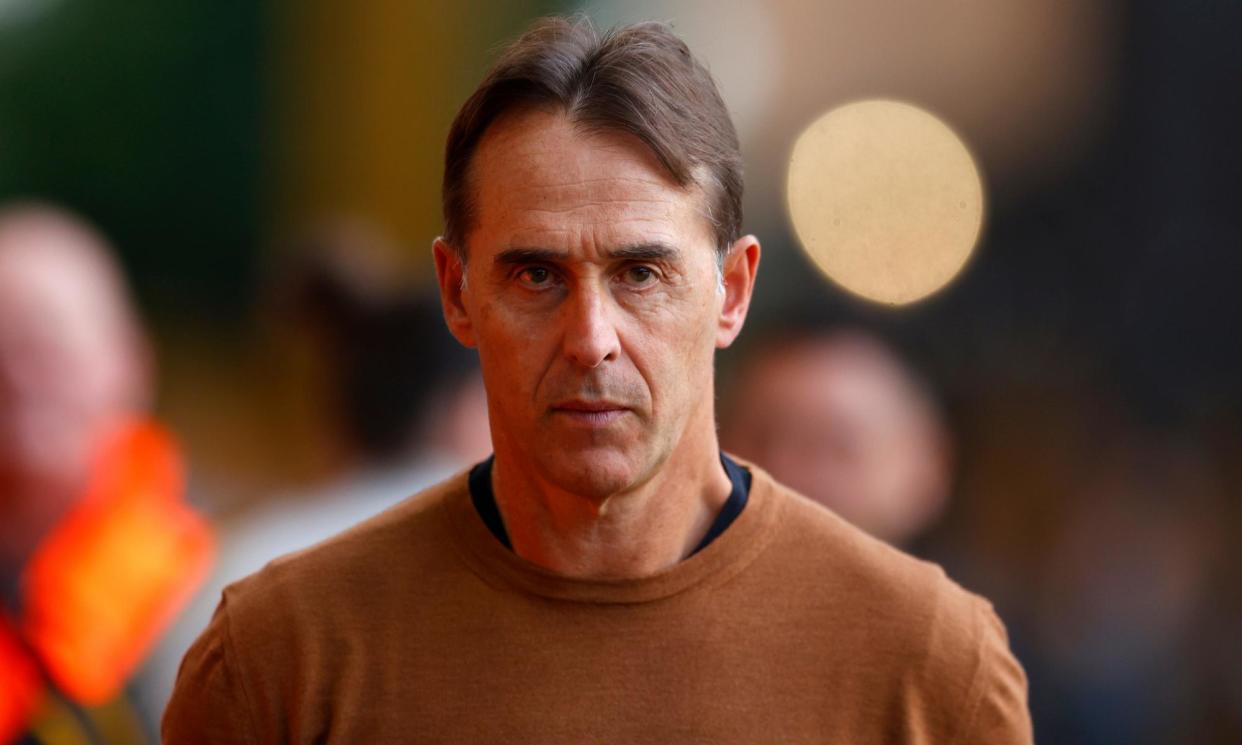 <span>Julen Lopetegui, the former Wolves manager, has been out of work since last summer and on the London Stadium club’s radar for several months.</span><span>Photograph: Malcolm Couzens/Getty Images</span>