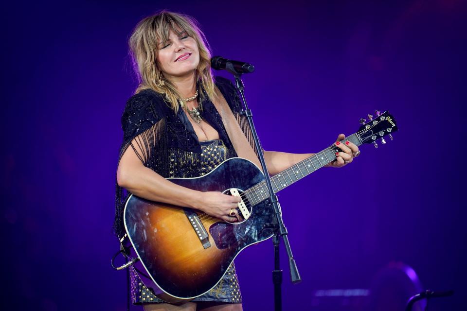 Grace Potter performs during the 71st annual BMI Country Awards in Nashville, Tenn., Tuesday, Nov. 7, 2023. Potter is booked for a show at The Moon on Feb. 4, 2024.