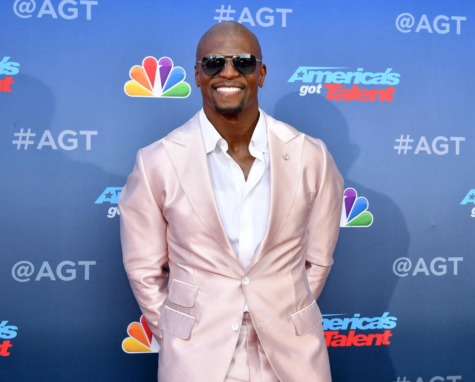 Terry Crews, here at the America's Got Talent season 15 premiere, responds to backlash over a tweet.