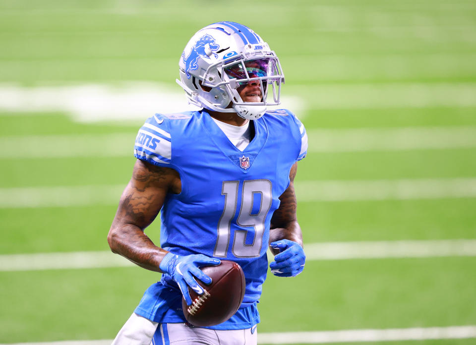 Kenny Golladay #19 of the Detroit Lions 