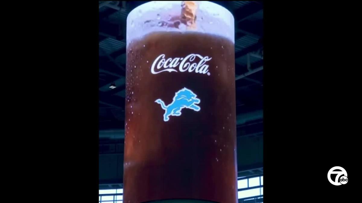 Detroit Lions switch from Pepsi to Coca-Cola at Ford Field