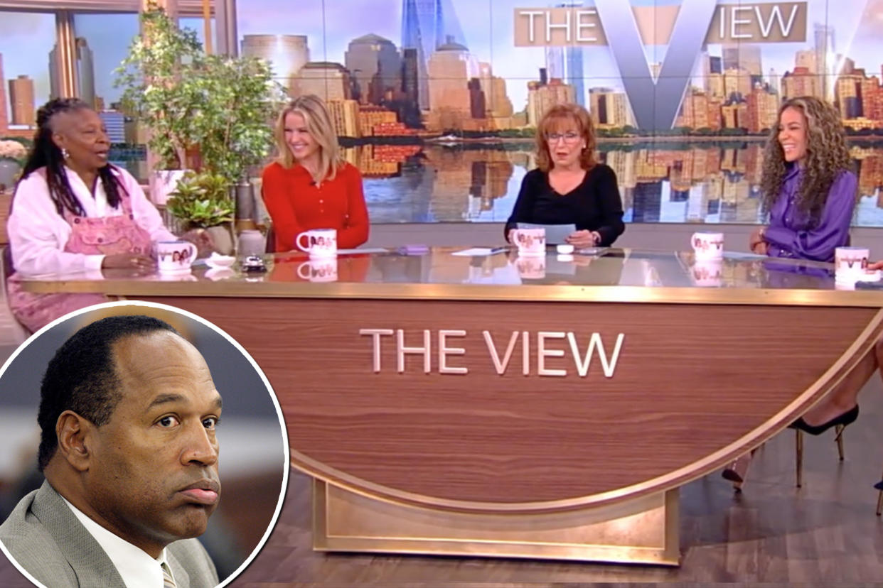 The View hosts and OJ Simpson.