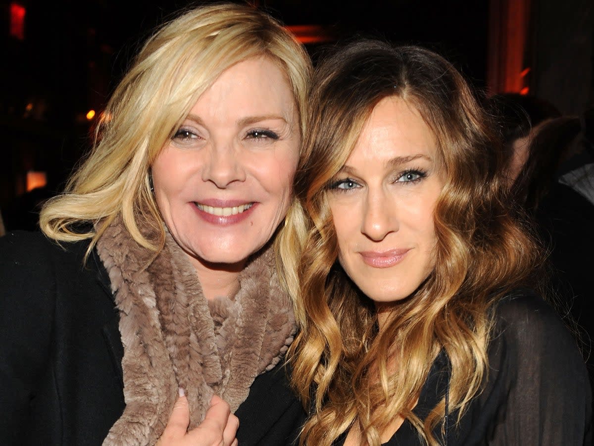 Kim Cattrall and Sarah Jessica Parker photographed in 2009 (Getty Images)