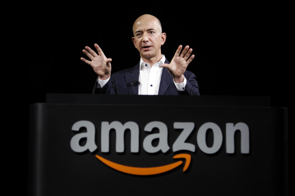 Jeff Bezos. (AP Photo/Reed Saxon)