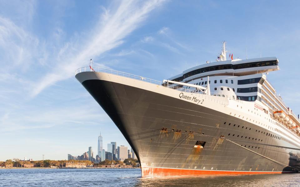 Cunard's liners will look to make their transatlantic crossings once borders reopen - ATG IMAGES