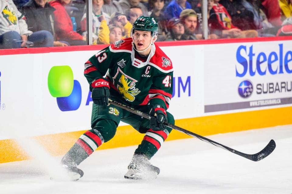 Jake Furlong of Upper Tantallon is one of three Halifax Mooseheads players who will play for Team Canada at the upcoming world junior tournament in Sweden.