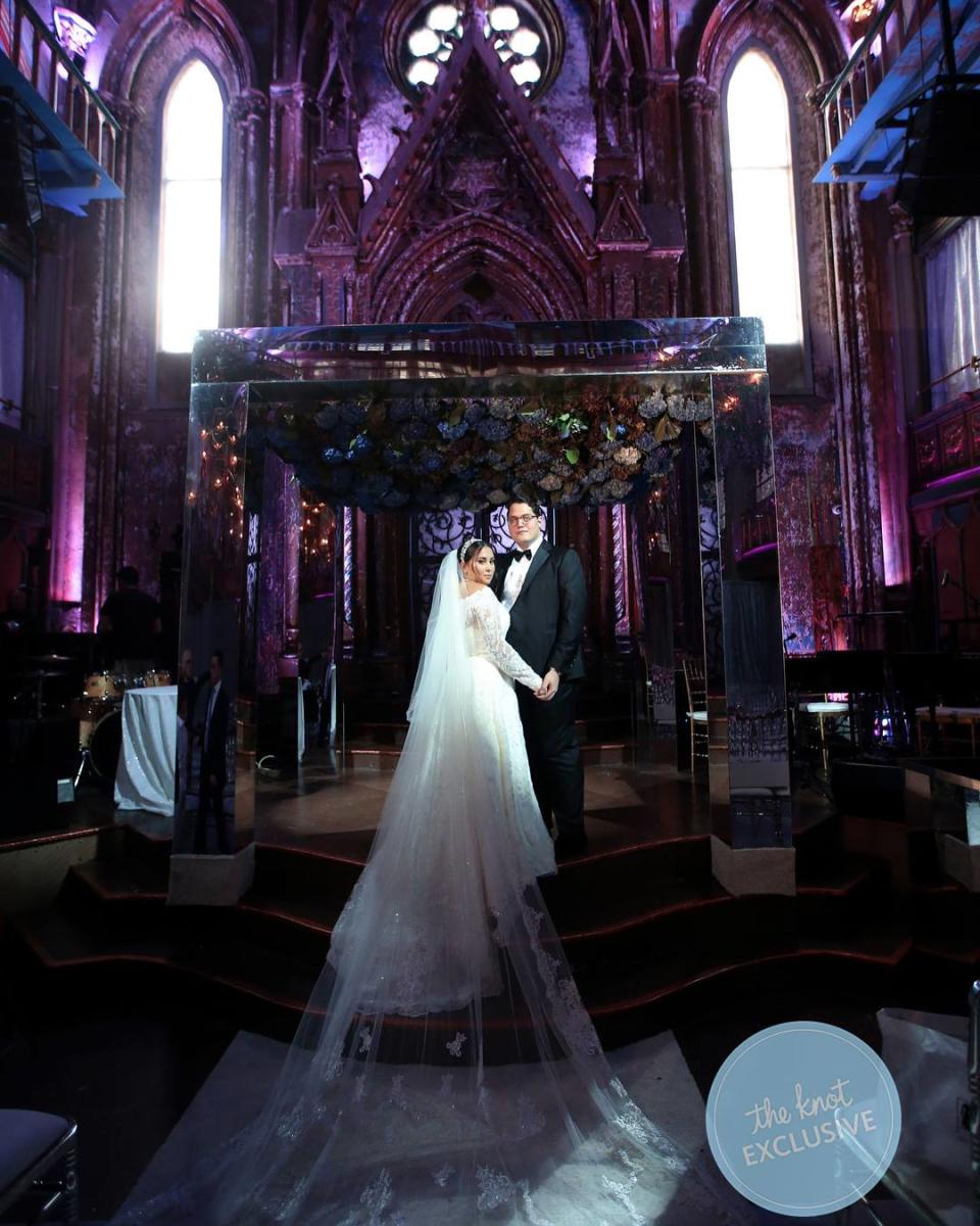 Claudia Oshry and Ben Soffer’s wedding. (Photo: Anthony Vazquez Photography)