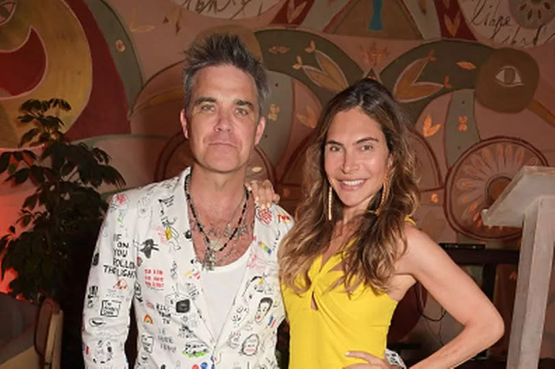 Ayda Field-Williams made rare revelations about her intimacy with husband and singer Robbie Williams -Credit:Dave Benett/Getty Images