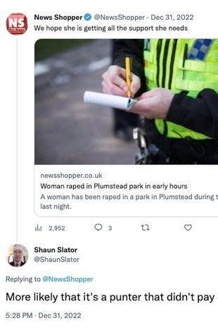 Comprador de noticias: el concejal conservador Shaun Slator sugirió en Twitter que era 