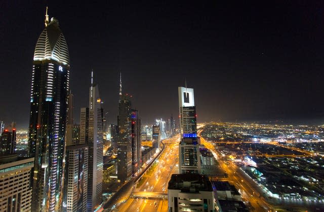 Dubai Skyline GV