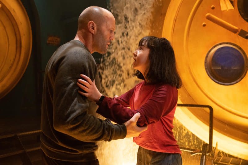 Jason Statham and Sophia Cai return in "Meg 2: The Trench." Photo courtesy of Warner Bros. Entertainment