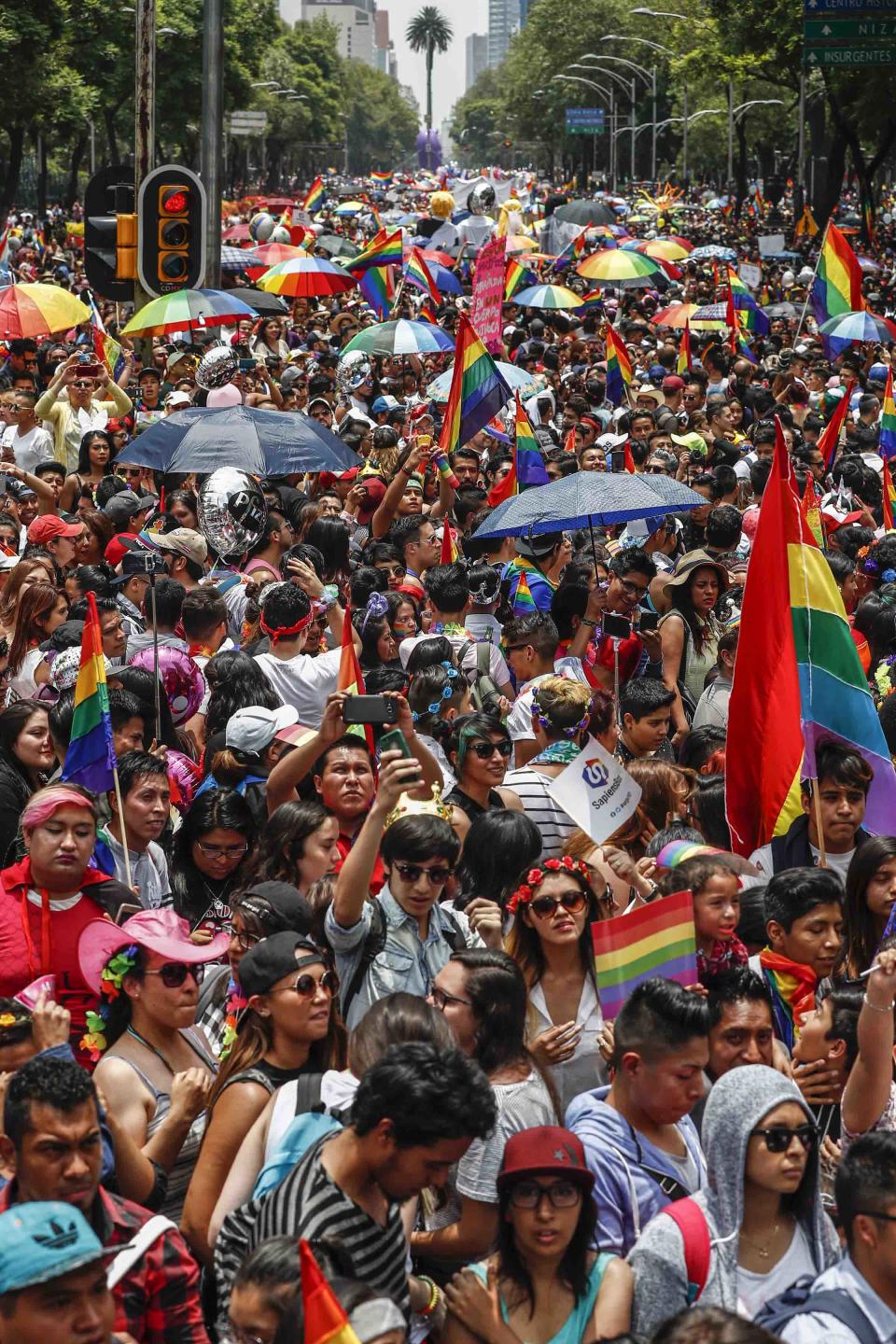 La Marcha del Orgullo en México que nadie pudo dejar de ver