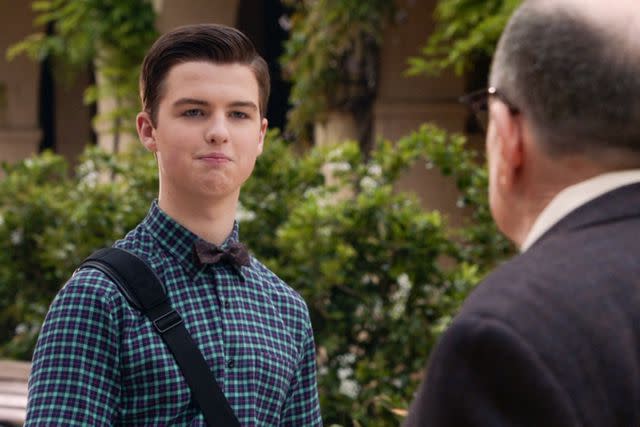 <p>CBS</p> Ian Armitage in the 'Young Sheldon' finale, 'Memoir'