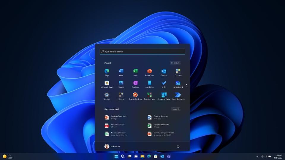 Windows 11 Start Menu