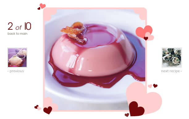 Pomegranate: Pomegranate Panna Cotta