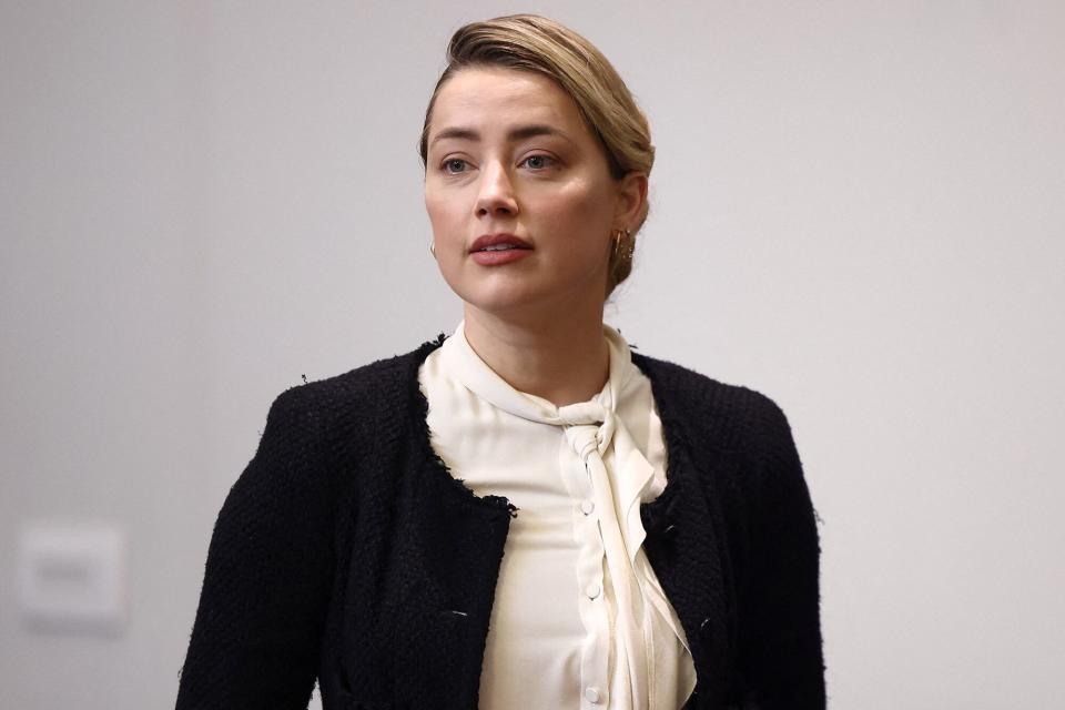 Amber Heard in court