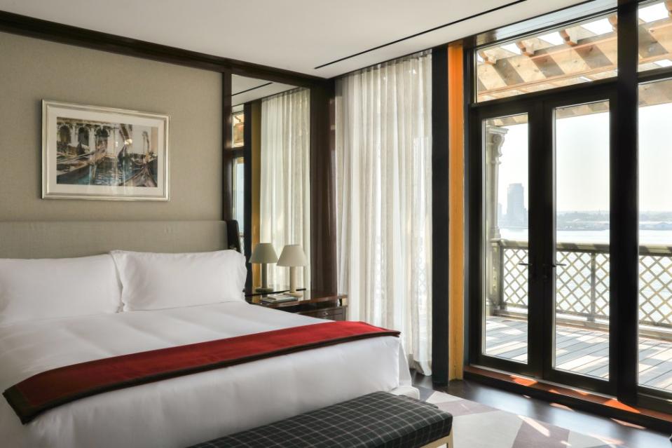 Casa Cipriani New York is a luxury boutique hotel nested in a 1906 former ferry terminal. Courtesy of Casa Cipriani