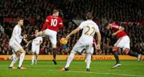 Football Soccer - Manchester United v Swansea City - Barclays Premier League - Old Trafford - 2/1/16 Anthony Martial scores the first goal for Manchester United Reuters / Andrew Yates Livepic