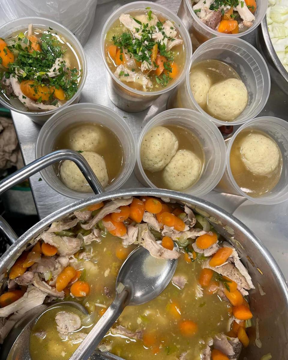 JonnyBoy’s Bagelry and Jewish Delicatessen in Atascadero offers traditional foods like matzo ball soup.