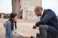 Catherine Chan and Jason Statham in Lionsgate Picture's "Safe" - 2012