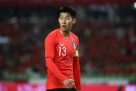 <p>Hueng-Min Son is part of the South Korea side valued at €123m. </p>