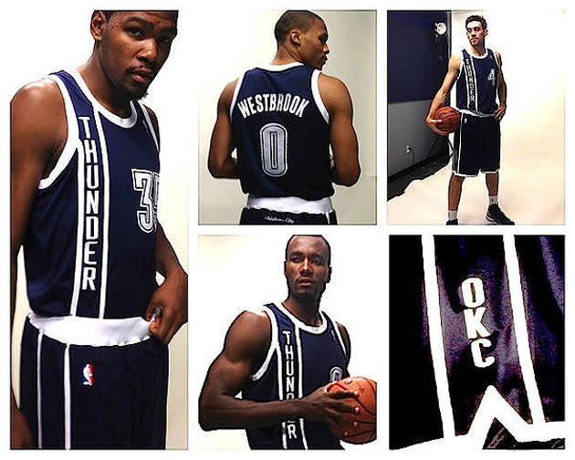 Retro okc deals thunder shirts