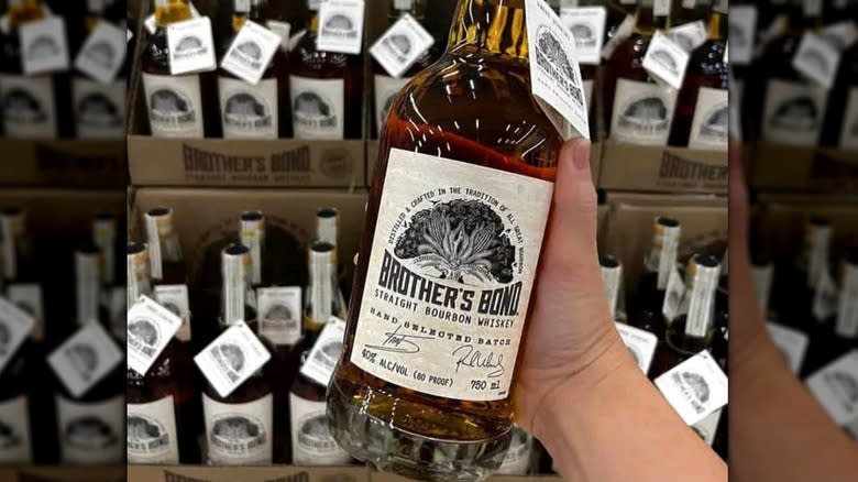 Bottle of Brother's Bond Bourbon