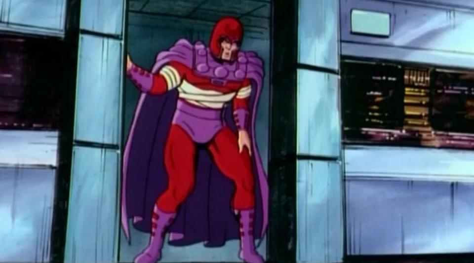 An injured Magneto helps the X-Men in their season one finale of the original animated series.