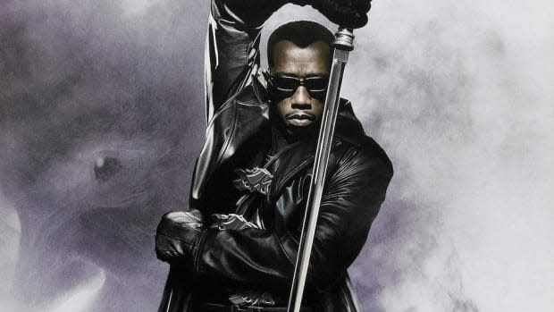 Wesley Snipes as Blade in "Blade II"<p>New Line Cinema</p>