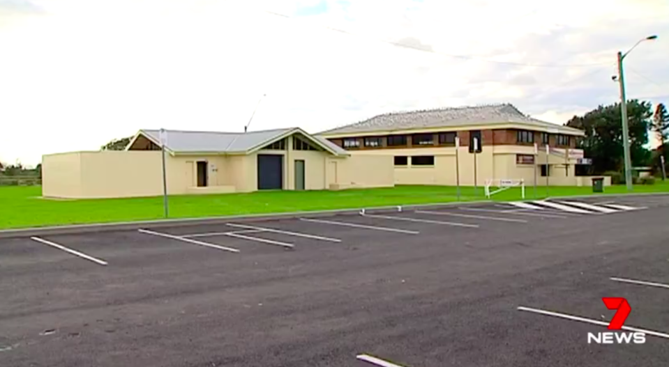 Cheryl’s brothers had taken their little sister to this shower block at Fairy Meadow Beach, in Wollongong, before she was snatched away. Source: 7News