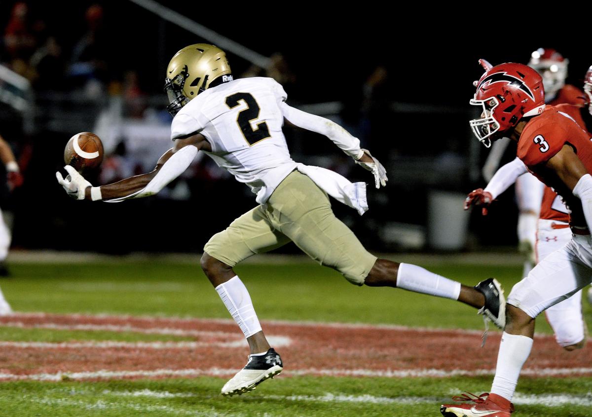 Laviska Shenault Jr. scores 43-yard TD for Panthers on wet night against  Falcons - ESPN