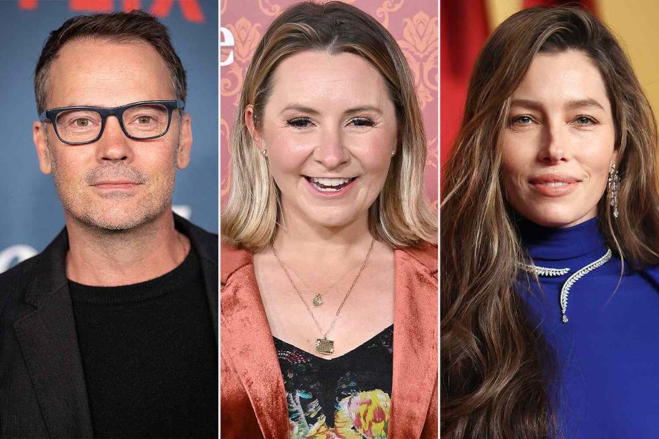 <p>Emma McIntyre/WireImage; Axelle/Bauer-Griffin/FilmMagic; Phillip Faraone/VF24/Getty I</p> (L-R) Barry Watson, Beverley Mitchell and Jessica Biel.