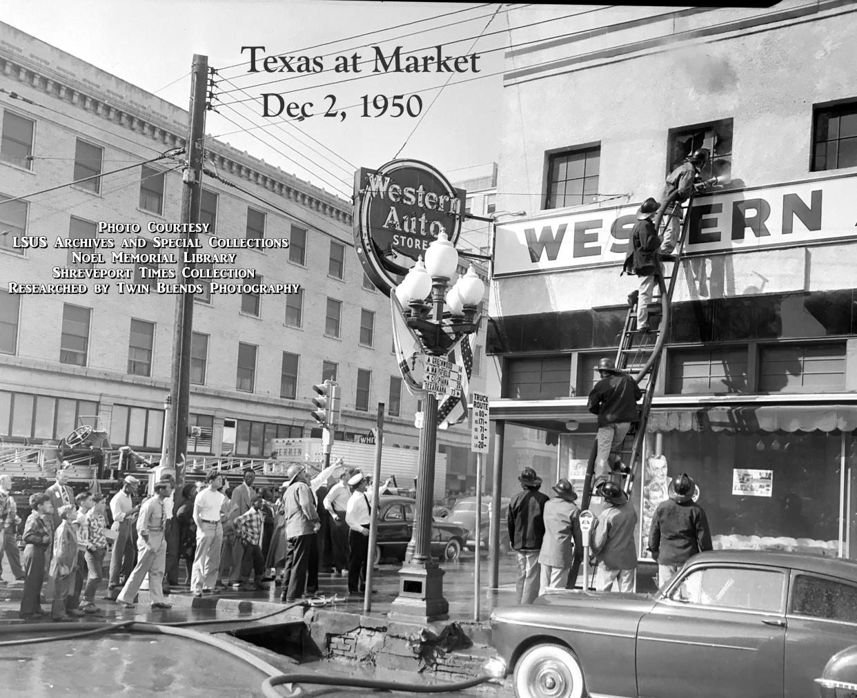 Photos from Northwest Louisiana Archives at LSUS of the building in downtown that was recently occupied by Dripp Donut, researched by Twin Blends, the Northwest Louisiana History Hunters.