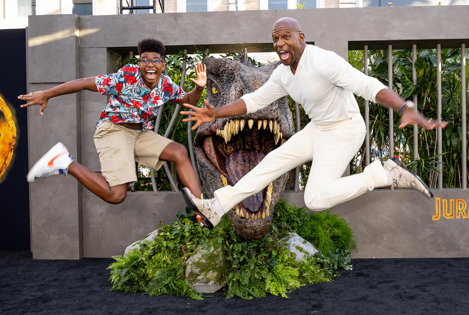 Terry Crews with Son Isaiah
