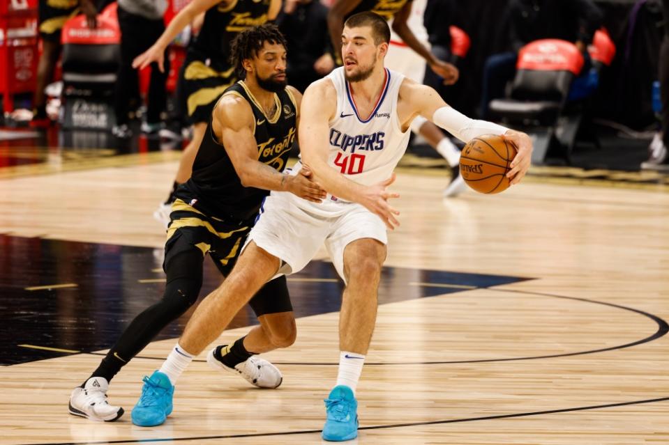 LA Clippers center Ivica Zubac